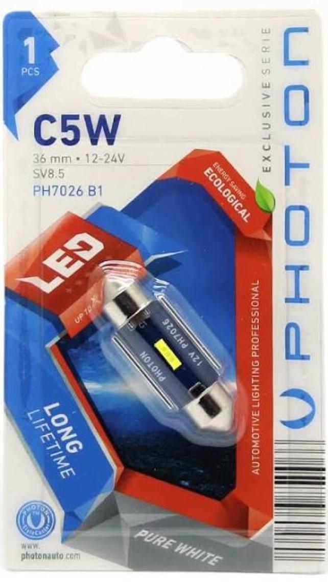 Photon C5W 12-24V 36mm Sofit Exclusive Serisi Can-Bus Led PH7026