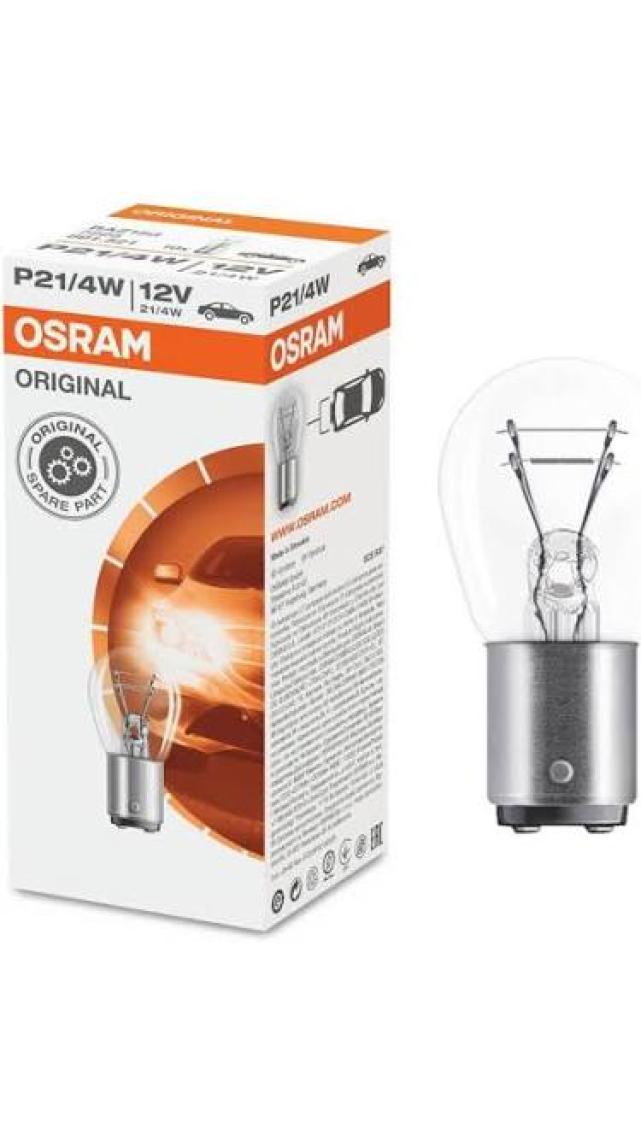 Bosch Ampul 12V 21/4W 1016 Yakın Tırnak Çift Duy Şaşı 10 Adet