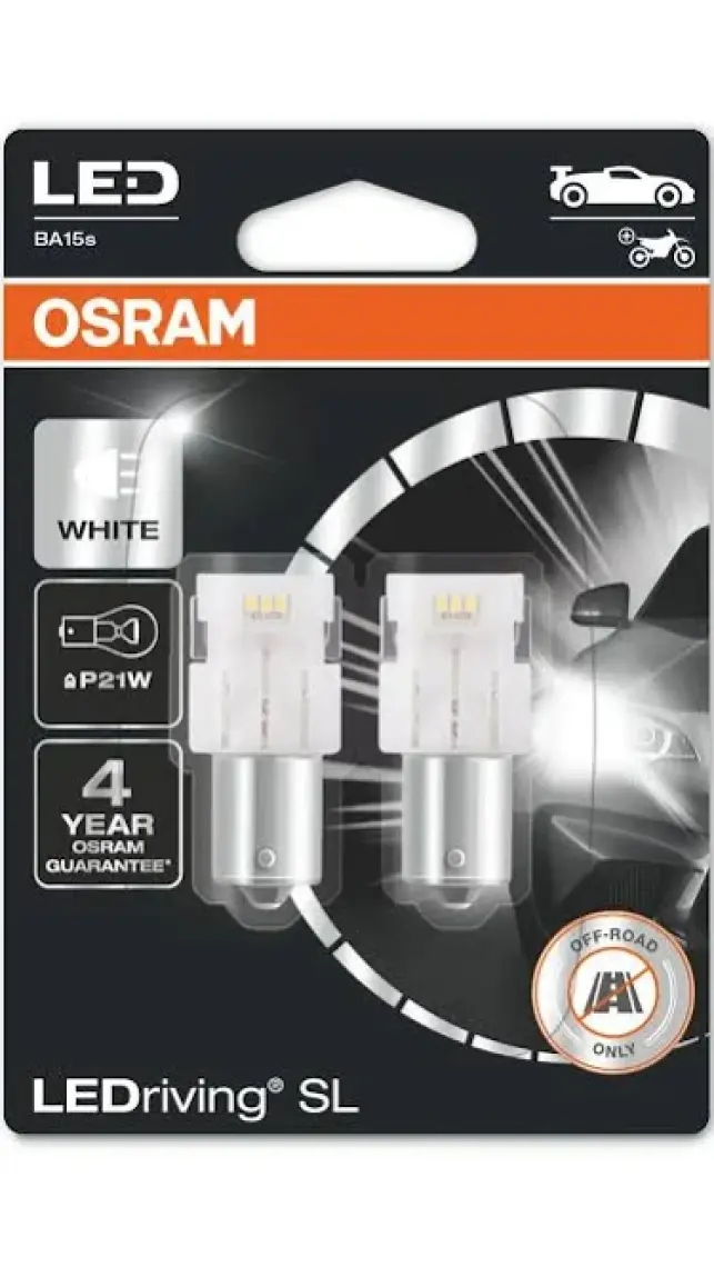 Osram Tek Duy 93 LED Sinyal Ampulü 6000K Ledriving Sl 7506DWP.02B (2'li Paket)