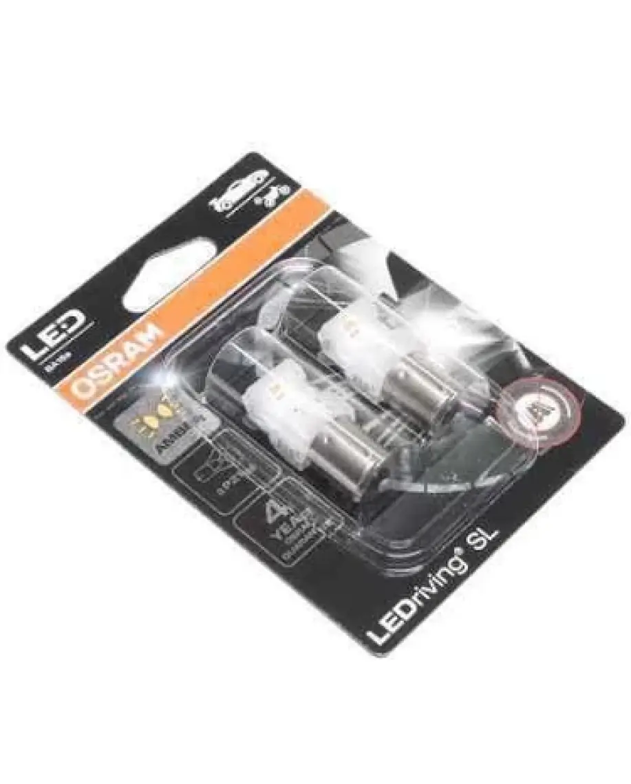 Osram Tek Duy Sarı 93 LED Stop Ampulü Ledriving Sl 7506DYP.02B (2'li Paket)