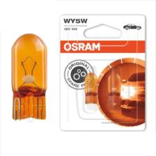 Osram 12V 5W Dipsiz T10 Turuncu Park Ampulü (2 Adet)