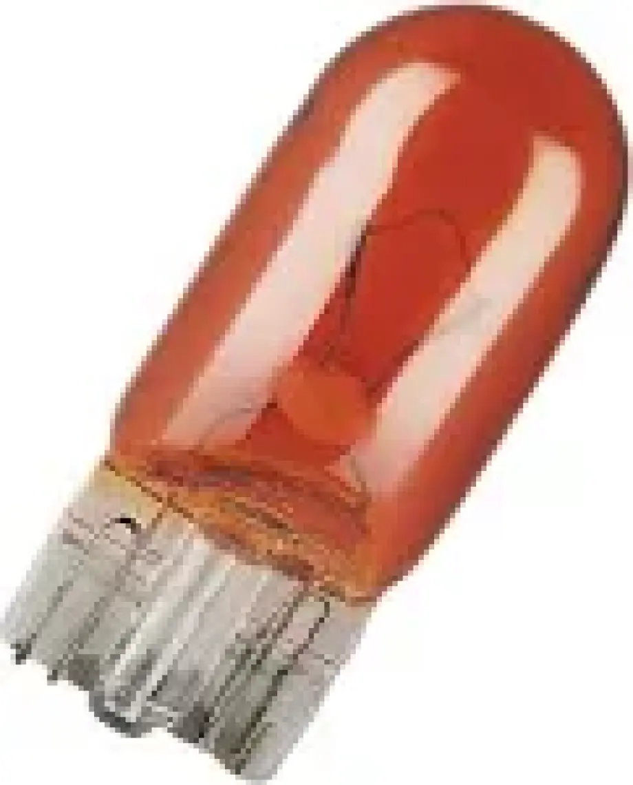 Osram 12V 5W Dipsiz T10 Turuncu Park Ampulü (2 Adet)