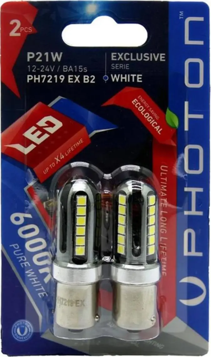 Photon Tek Duy Beyaz LED P21WCan-PH7219