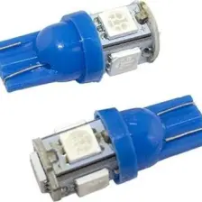 Space Dekoratif Led Ampul T10-2x5 SMD Led Mavi 12V/LAAM118-2-12