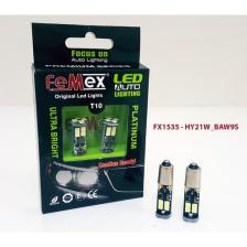 Femex Platinum H21W BAW9S 12LEDLI Beyaz LED Ampul Aktif Canbus