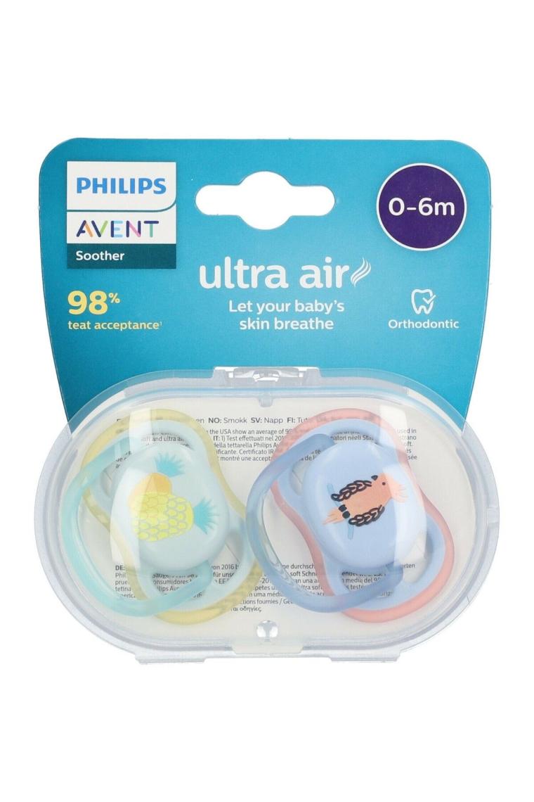 Philips Avent SCF085/12 Ultra Air 0-6 Ay 2'li Erkek Emzik
