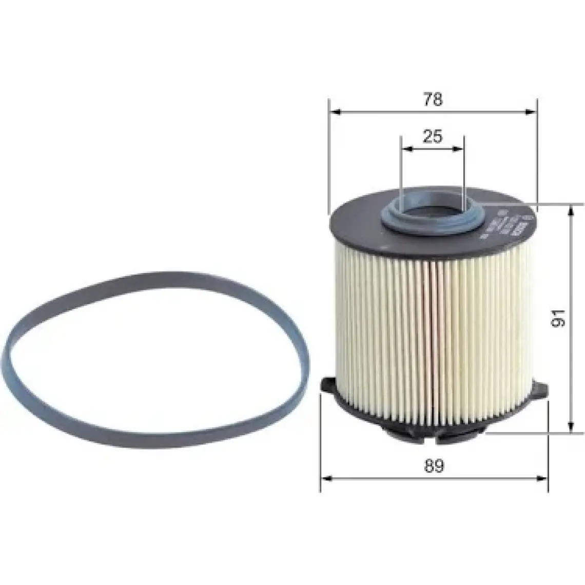 Bosch Opel Astra J 1.6 CDTI/GTC Yakıt Filtresi-Motor Kodu: B 16 DTH -B 16 DTL(2014-2018)
