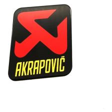 Knmaster Akrapovic Kare Alüminyum Sticker Yapıştırma