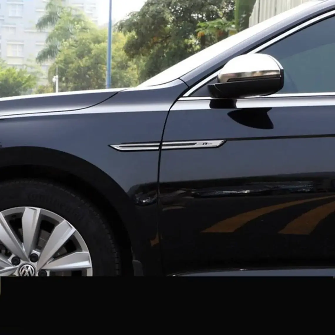 Space Volkswagen Passat Golf Arteon R-Line 4'lü Çamurluk Logosu /YACI130