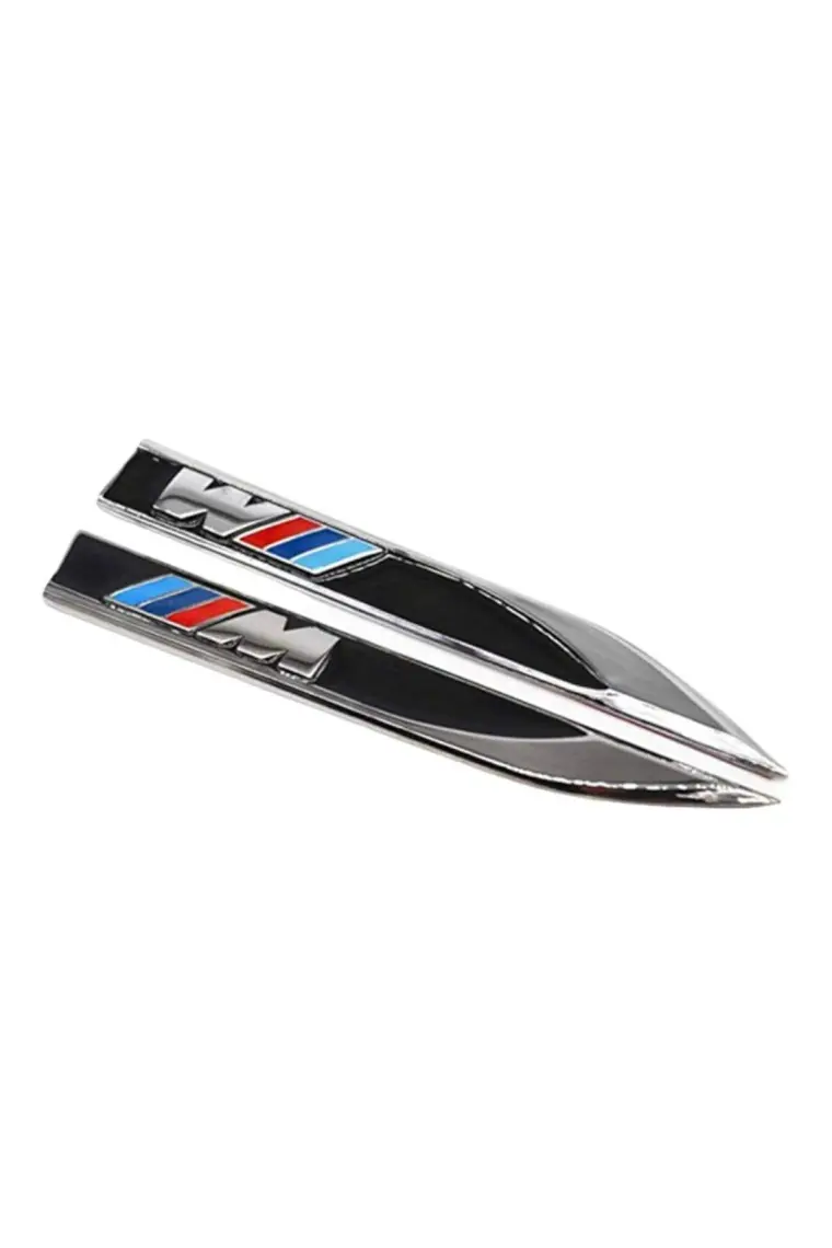Şanlı Tuning BMW M Logo Çamurluk Bıçağı M Çamurluk Logosu Çamurluk Bıçağı