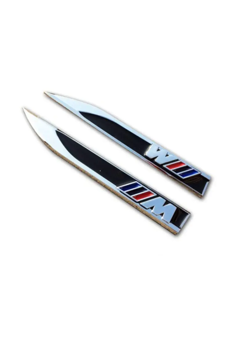 Şanlı Tuning BMW M Logo Çamurluk Bıçağı M Çamurluk Logosu Çamurluk Bıçağı