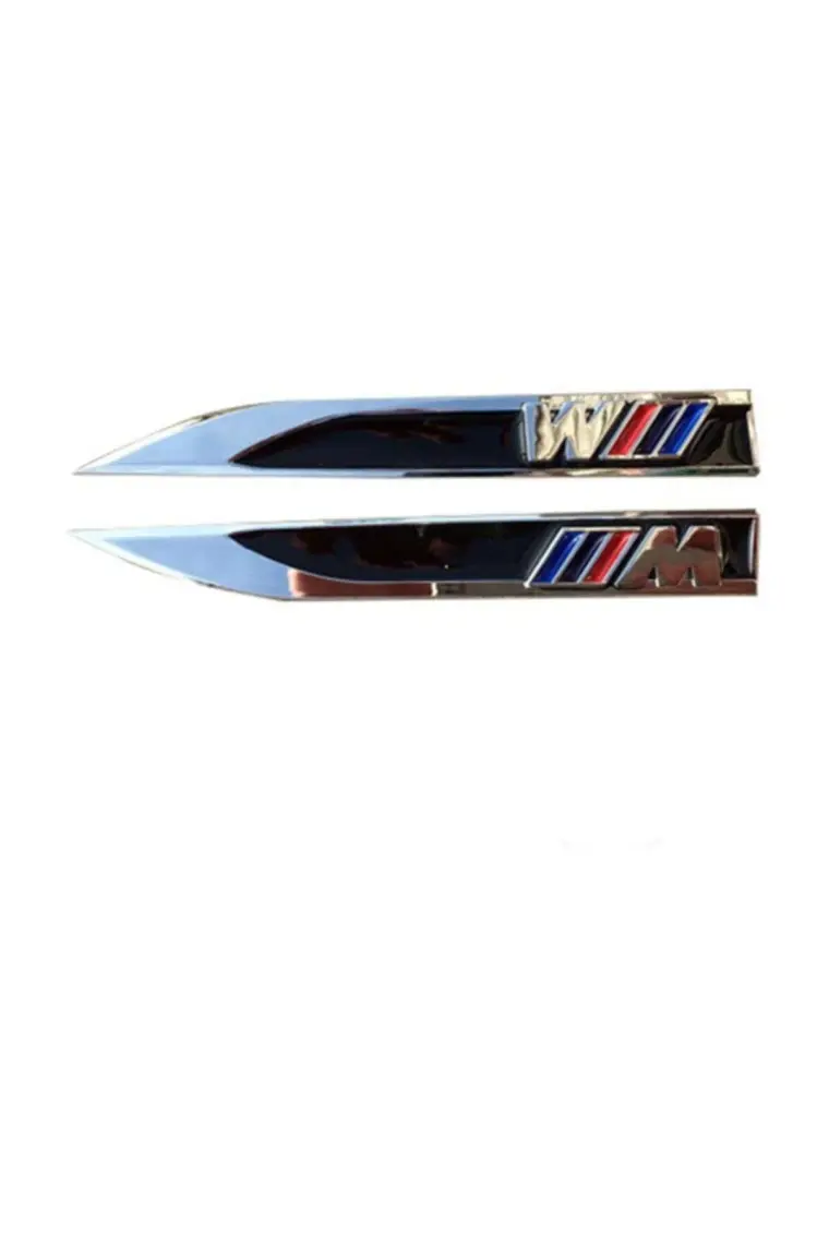 Şanlı Tuning BMW M Logo Çamurluk Bıçağı M Çamurluk Logosu Çamurluk Bıçağı
