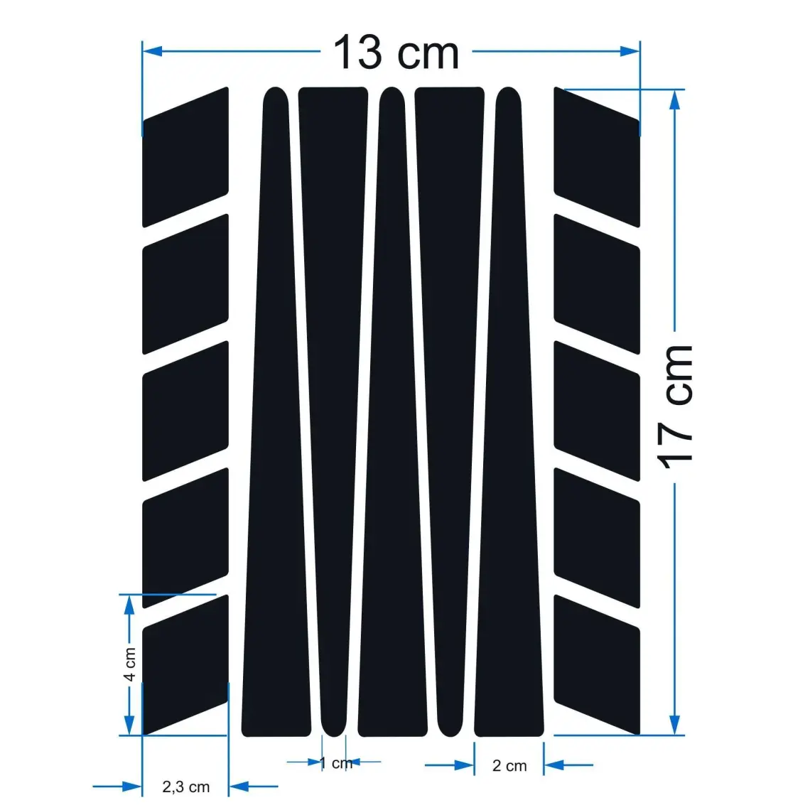Çınar Extreme Şerit Tasarımlı Reflektif Gri Motosiklet Kask Sticker Çınar Extreme