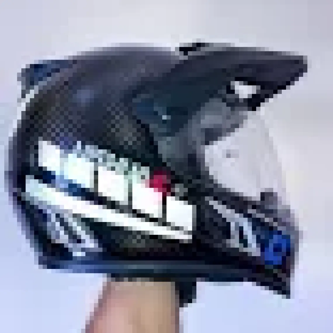 Çınar Extreme Şerit Tasarımlı Reflektif Gri Motosiklet Kask Sticker Çınar Extreme