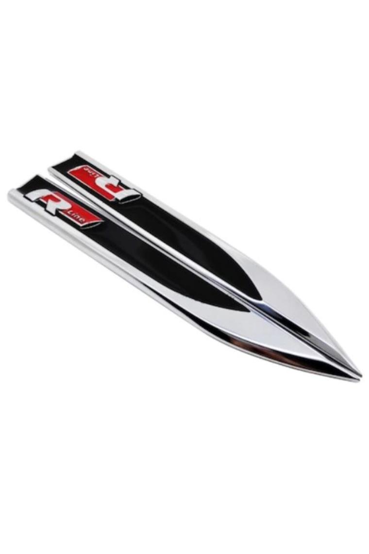R-line Çamurluk Logosu-siyah / Yacı135