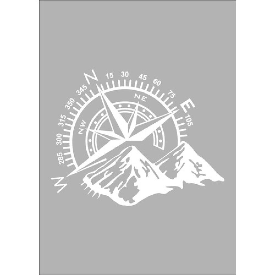 Sticker Usta Pusula Kamp Sticker Off Road 4x4 Araba Oto Karavan Sticker Q13