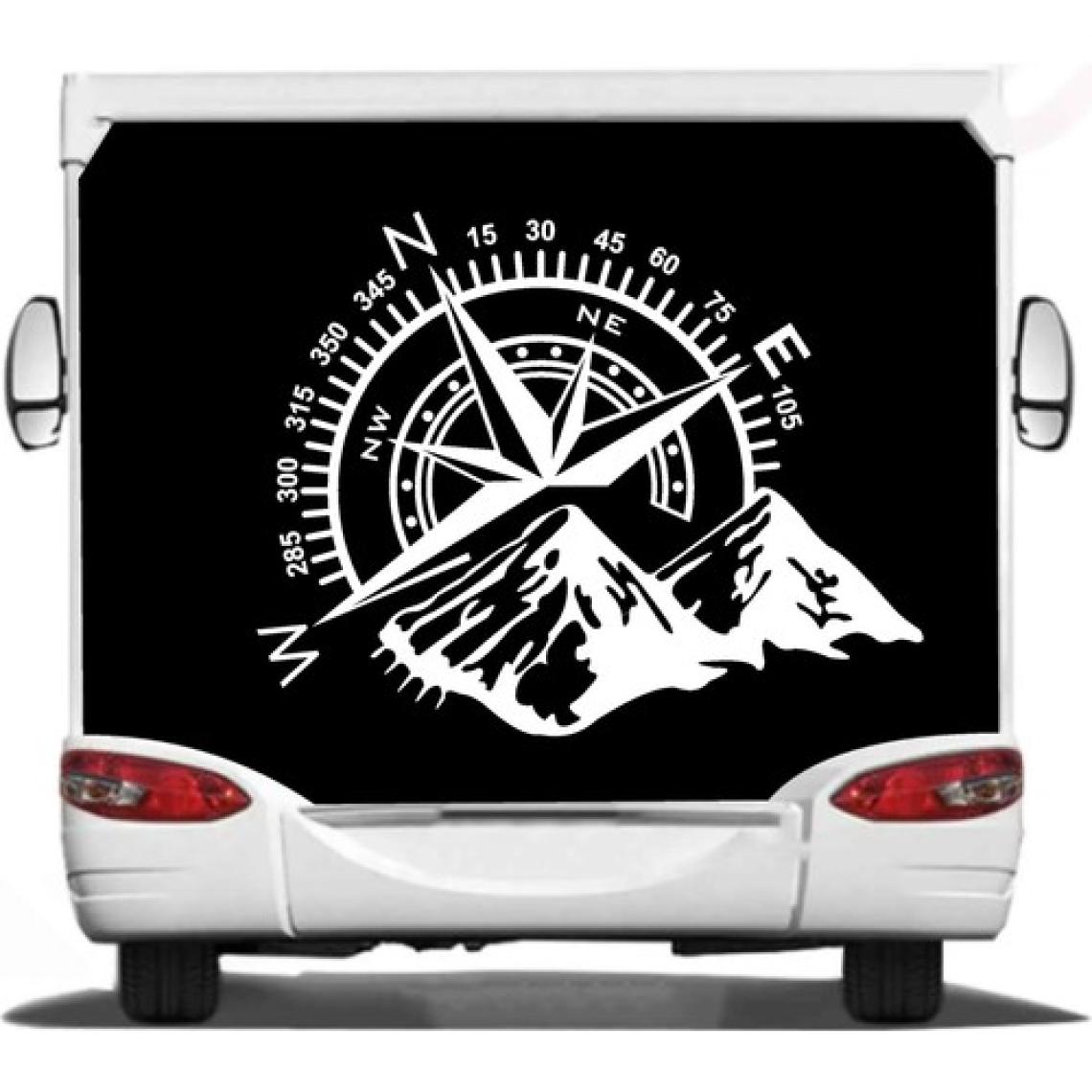 Sticker Usta Pusula Kamp Sticker Off Road 4x4 Araba Oto Karavan Sticker Q13