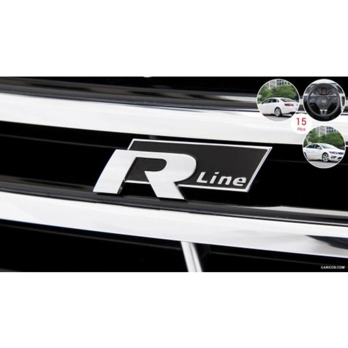 Strongart R-Line Yapıştırmalı Logo-Siyah / YACI147
