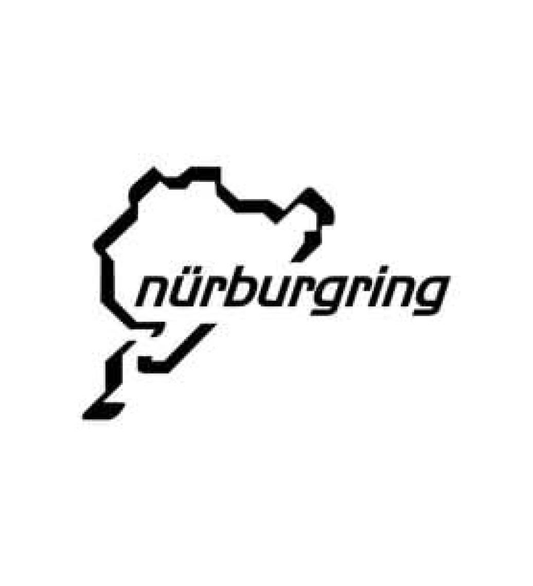 Quart Nürburgring Sticker, Araba Sticker, Quarts Oto Sticker