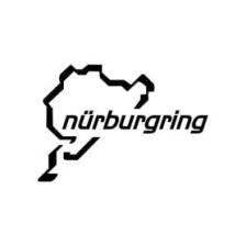 Quart Nürburgring Sticker, Araba Sticker, Quarts Oto Sticker