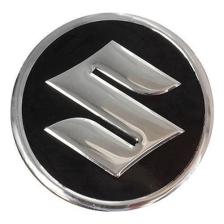 Yuvarlak Suzuki Logo Alüminyum Sticker Etiket