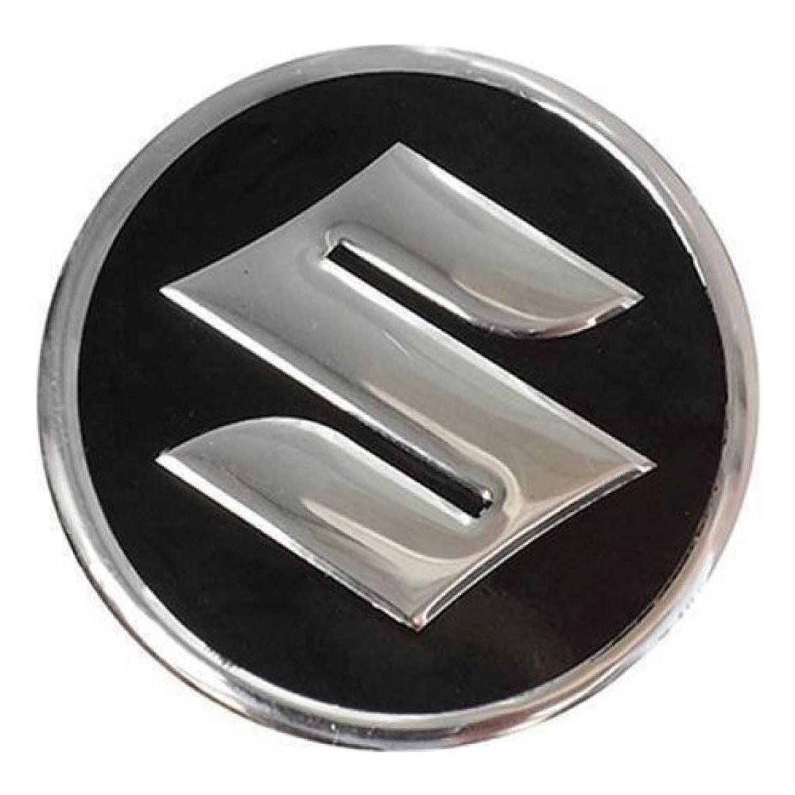 Yuvarlak Suzuki Logo Alüminyum Sticker Etiket