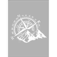 Sticker Usta Pusula Kamp Sticker Off Road 4x4 Araba Oto Karavan Sticker Q13