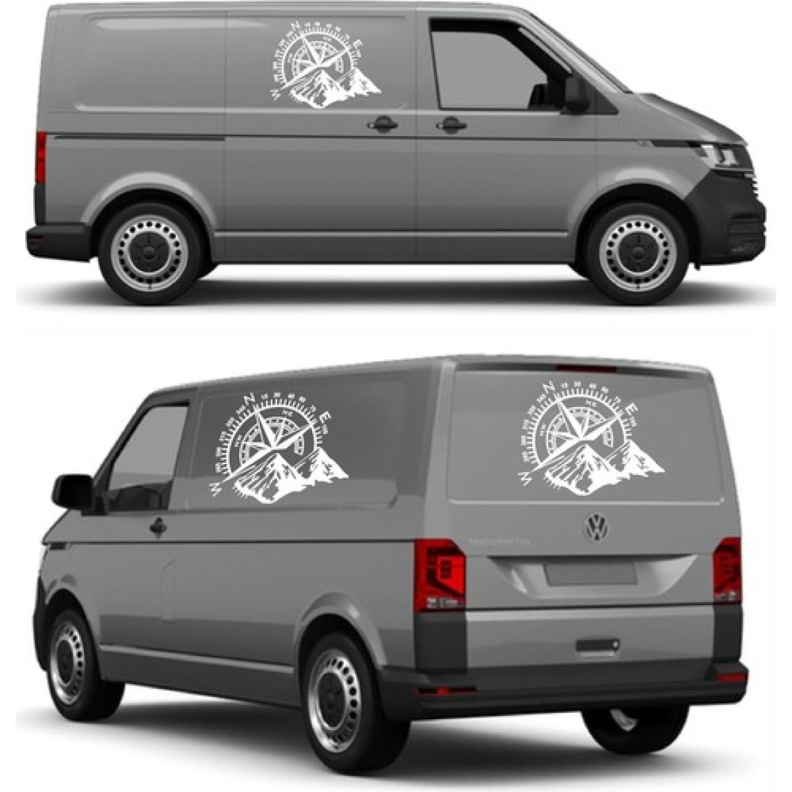 Sticker Usta Pusula Kamp Sticker Off Road 4x4 Araba Oto Karavan Sticker Q13