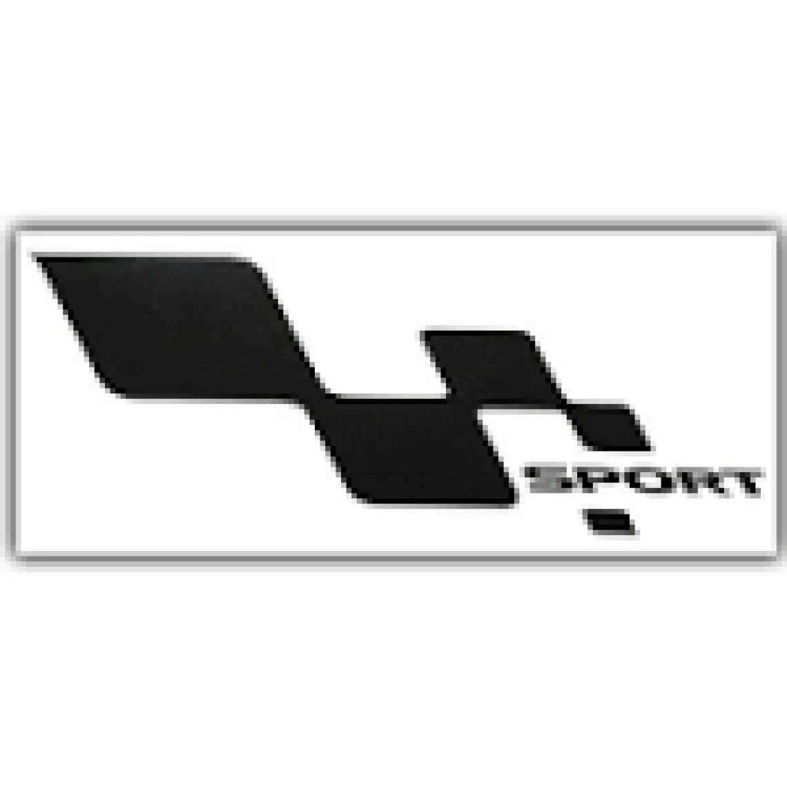 Nettedarikcisi Ozy Sport Damalı Yazı Araba Oto Sticker Büyük ( 1 Takım / Sağ-Sol) ( 14Cm * 27Cm )