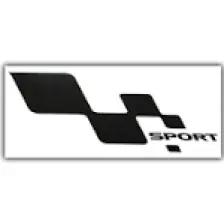 Nettedarikcisi Ozy Sport Damalı Yazı Araba Oto Sticker Büyük ( 1 Takım / Sağ-Sol) ( 14Cm * 27Cm )