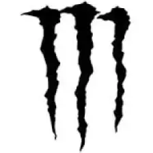 Quart Aksesuar Monster Pençe Oto Sticker Far ve Cam Sticker