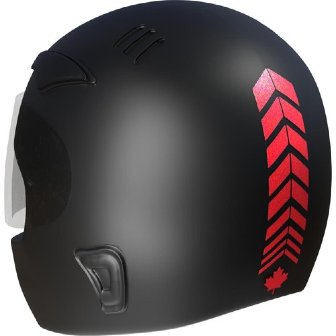 Çınar Extreme 2 Adet Sport Kask, Araba Ayna Reflektif Kırmızı Kask Sticker Çınar Extreme