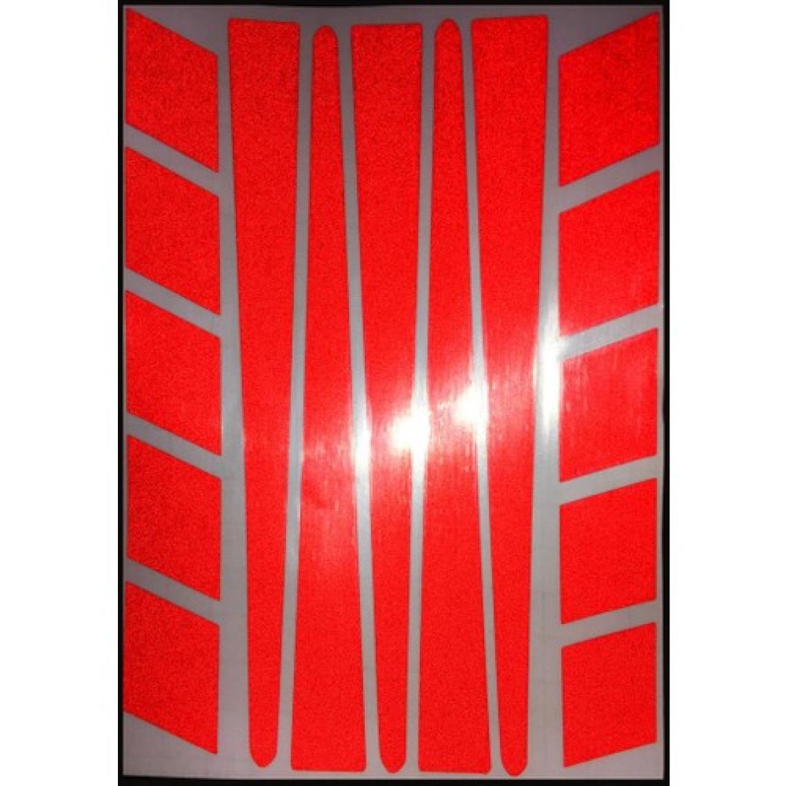 Çınar Extreme Şerit Şeklinde Reflektif Kırmızı Sticker