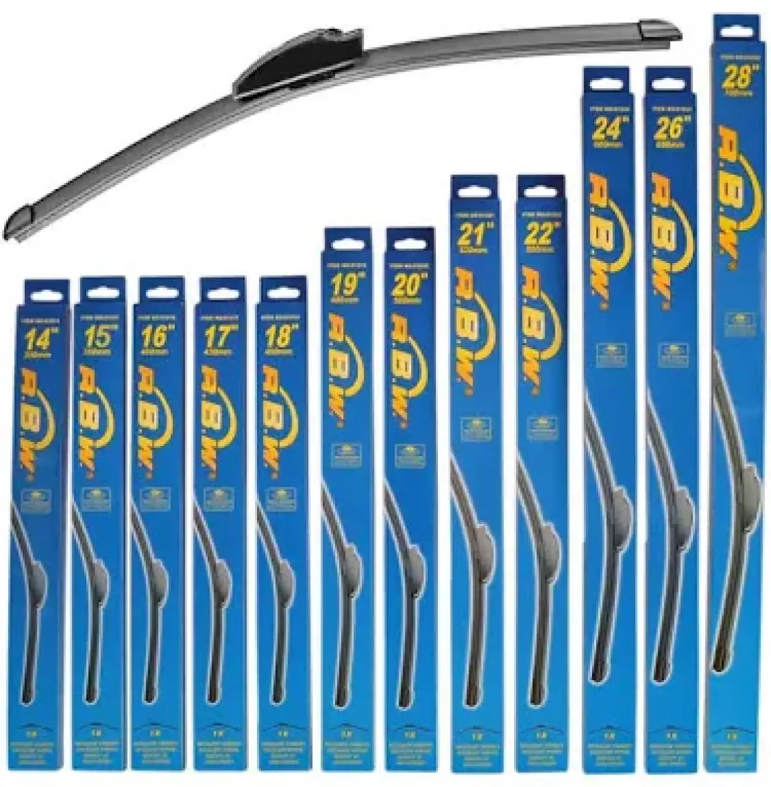 Rbw 70 cm. Muz (Banana) Tip Silecek Universal 91028