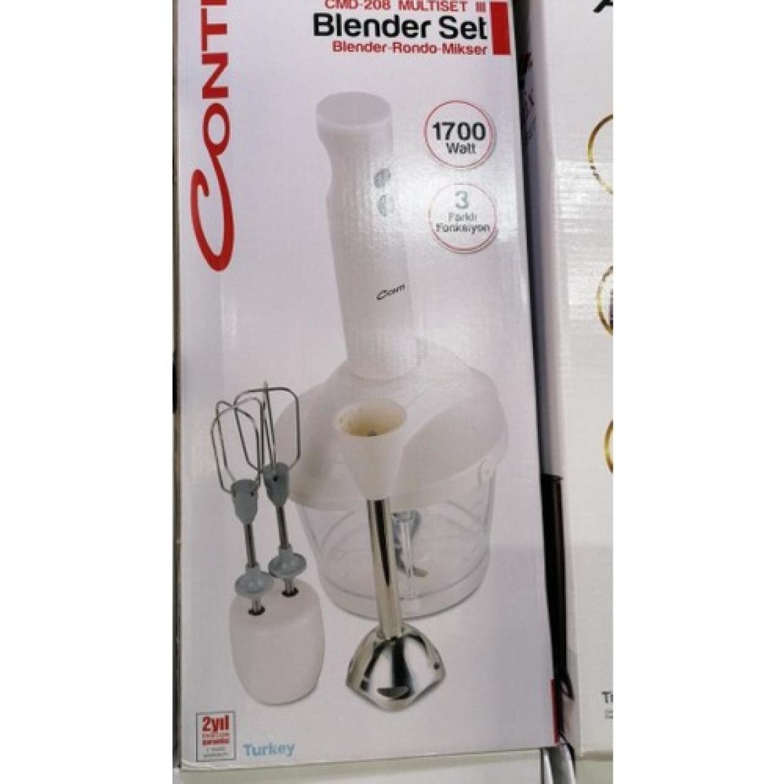 Conti 208 Multiset Blender Seti-Krem