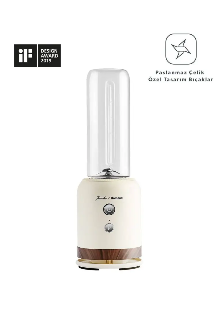 x Homend Artfood 7025H Smoothie Personel Kişisel Blender Krem
