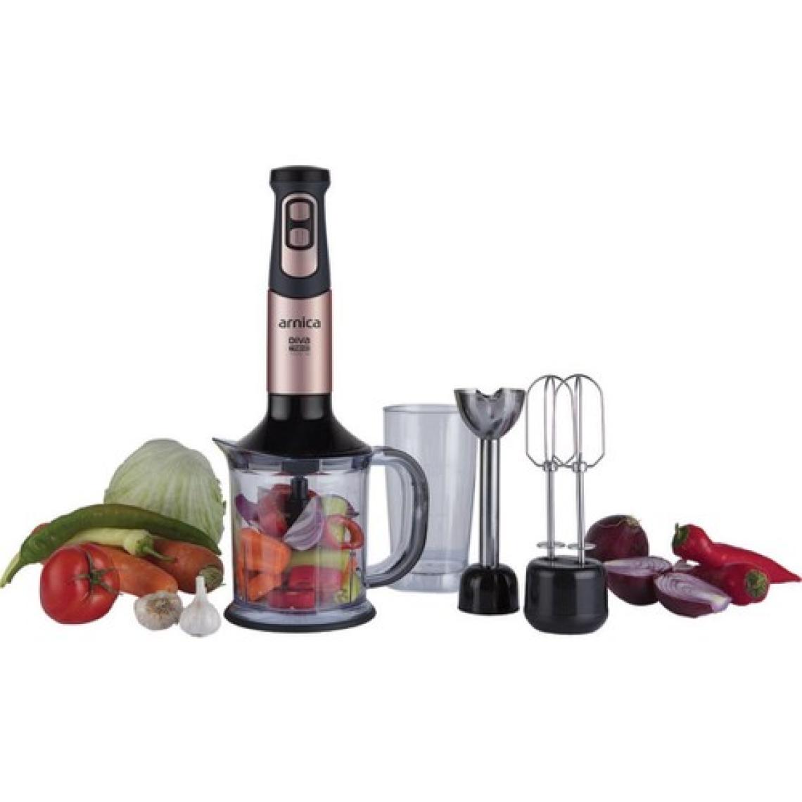 Arnica GH21593 Diva Trend Mikser Blender Seti - Rose - 1200 Watt