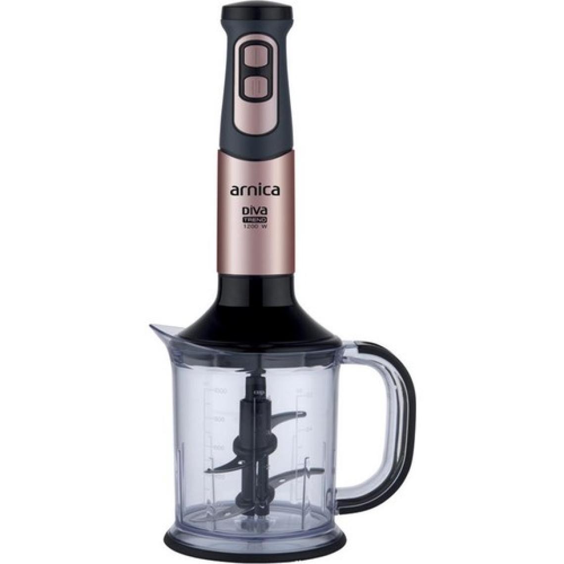 Arnica GH21593 Diva Trend Mikser Blender Seti - Rose - 1200 Watt
