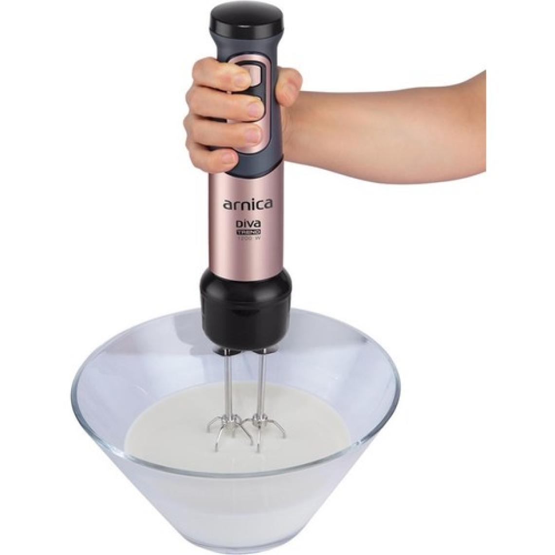 Arnica GH21593 Diva Trend Mikser Blender Seti - Rose - 1200 Watt