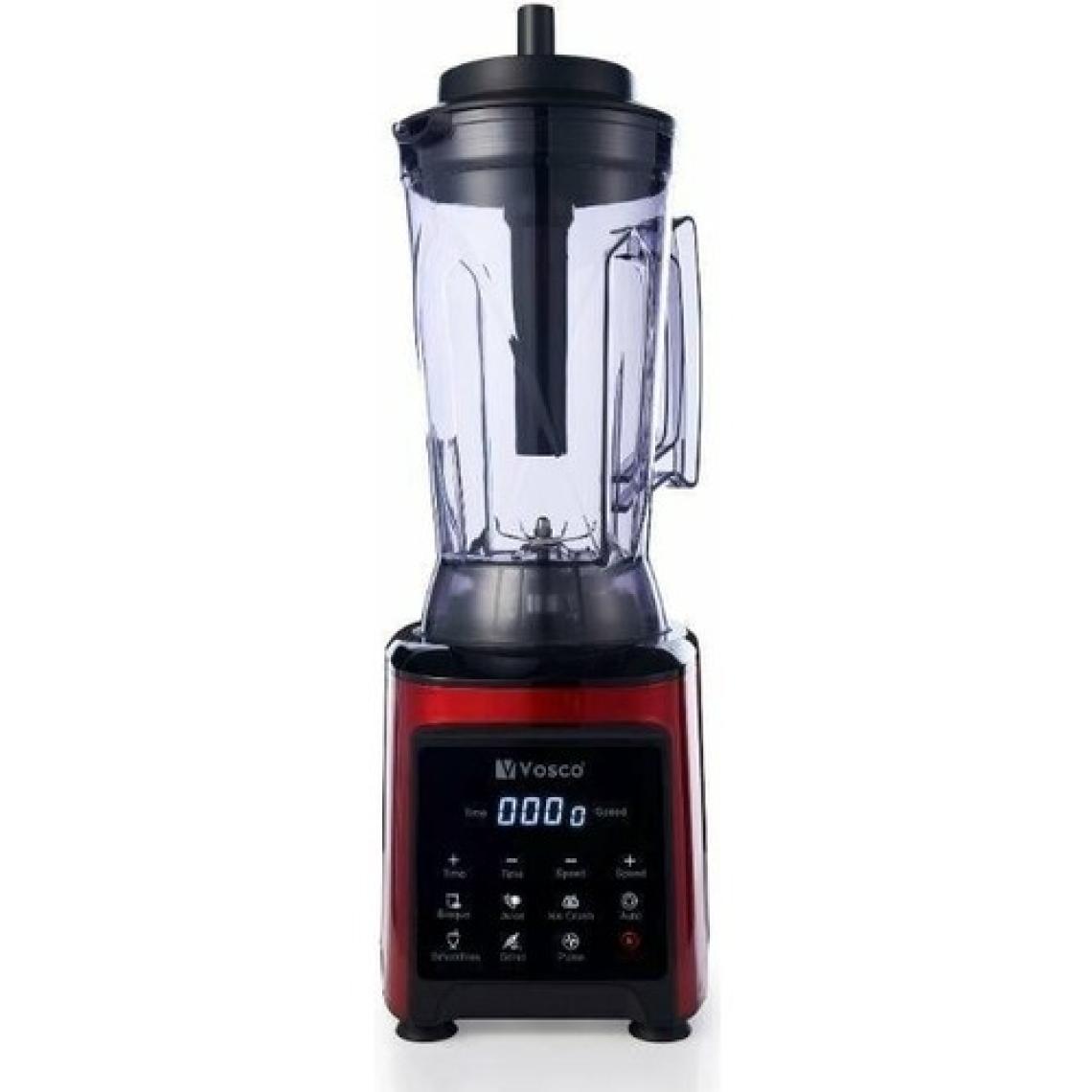 Vosco Dijital Bar Blender 4 Litre Kırmızı