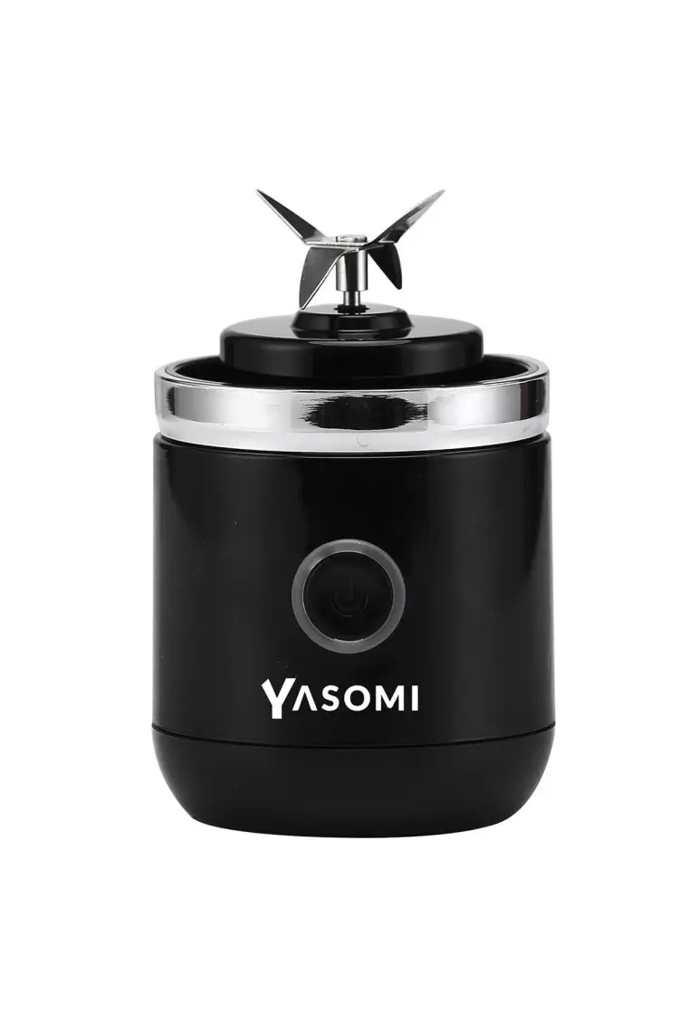 Yasomi Taşınabilir Kablosuz Şarjlı Cam El Blenderi Siyah( Türkiye Garantili)