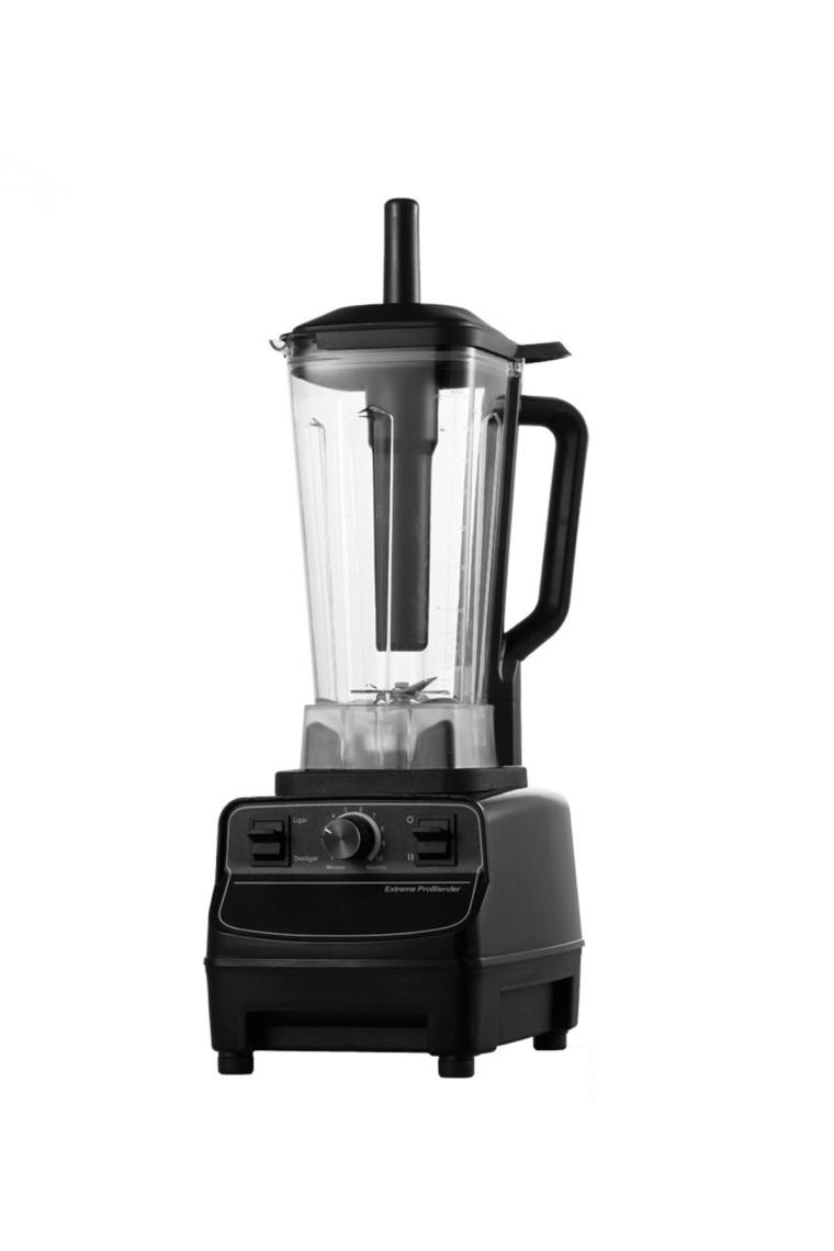 Bar Blender- 2 Lt Buz Kırıcılı Siyah (6 BIÇAKLI)