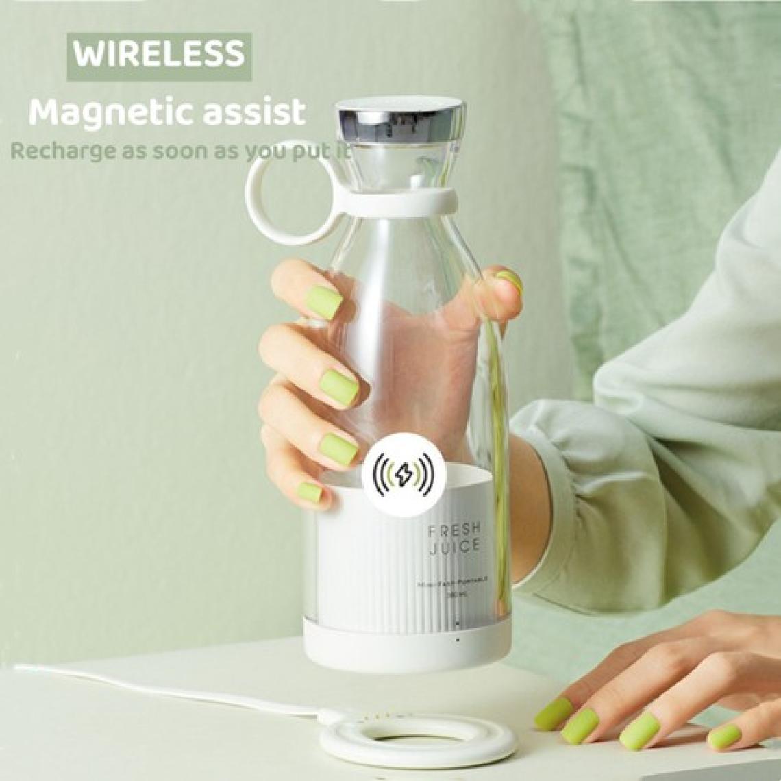 Fogy Taşınabilir Kablosuz Şarjlı Kişisel Smoothie El Blender