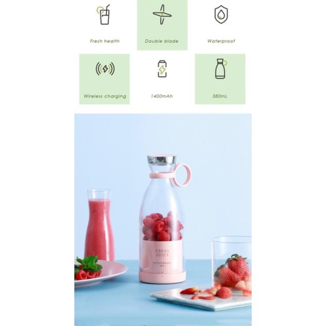 Fogy Taşınabilir Kablosuz Şarjlı Kişisel Smoothie El Blender