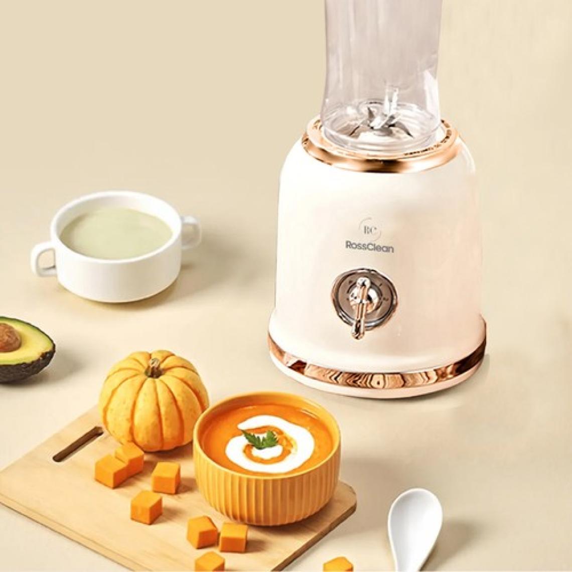 RossClean Fit Life 2in1 Smoothie Blender ve Kahve Öğütücü Gold