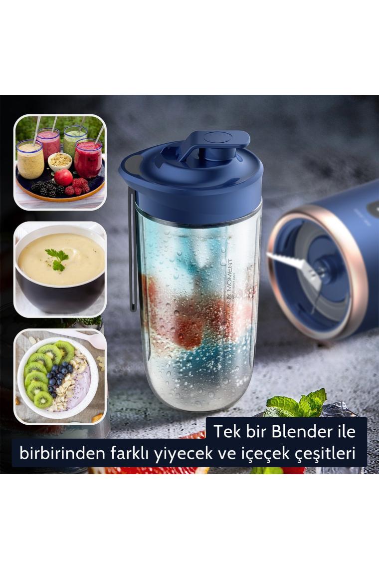 Dem-nu6 Portatif Şarjlı Kişisel Blender