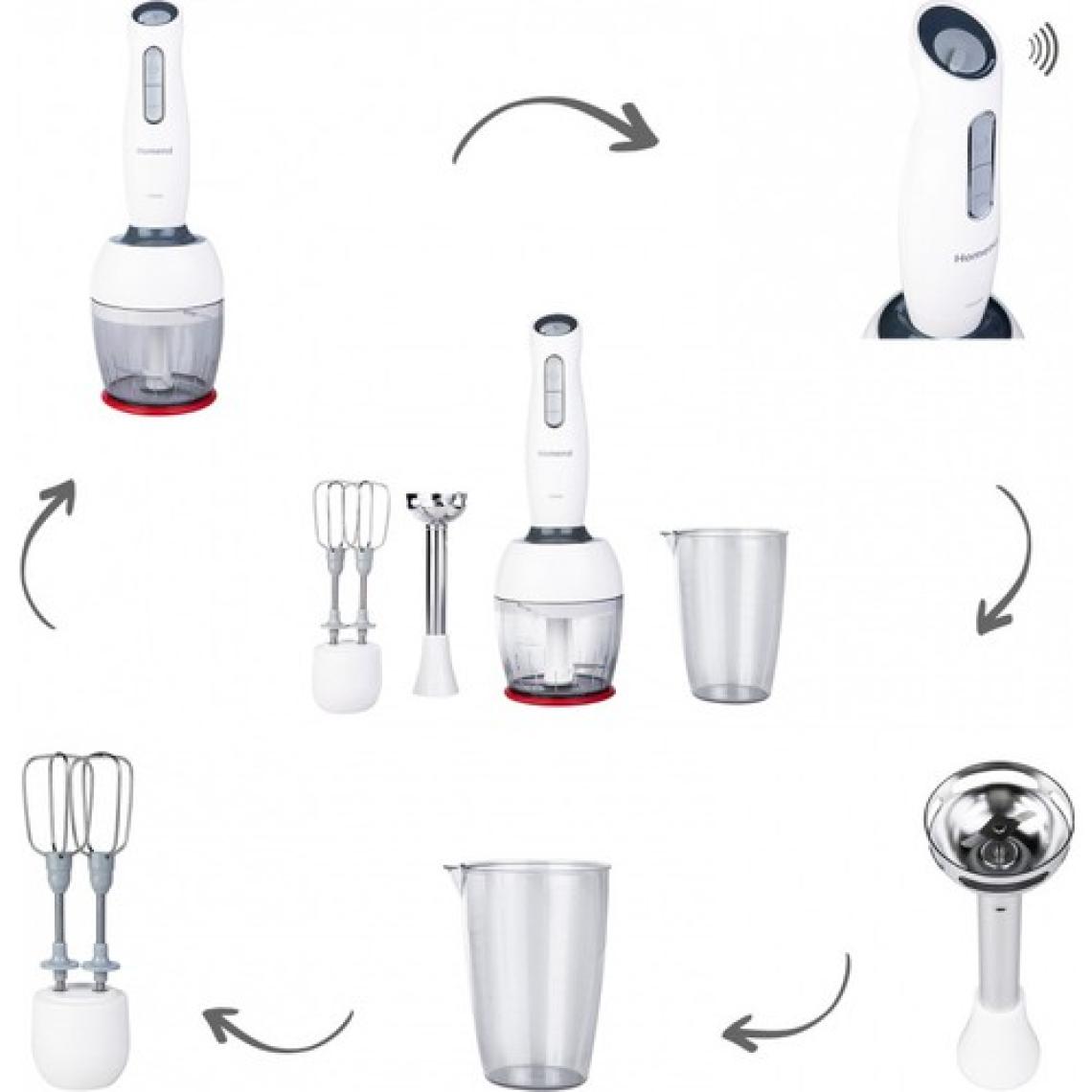 Homend Handmaid 1904h Bulut Kremi Blender Set