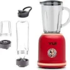 Yui M-18 3'ü 1 Arada Retro Smoothie Blender Seti (Yui Türkiye Garantili)