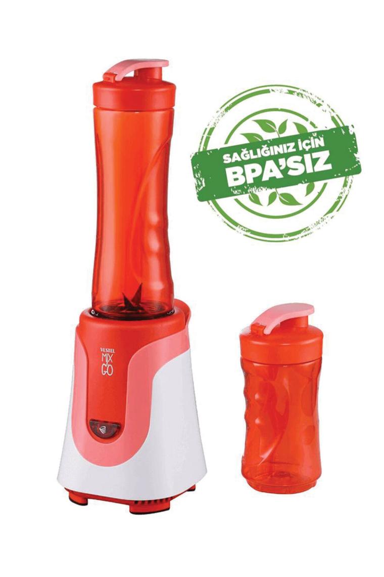 Vestel Mix Go Kırmızı 300 W Smoothie Blender