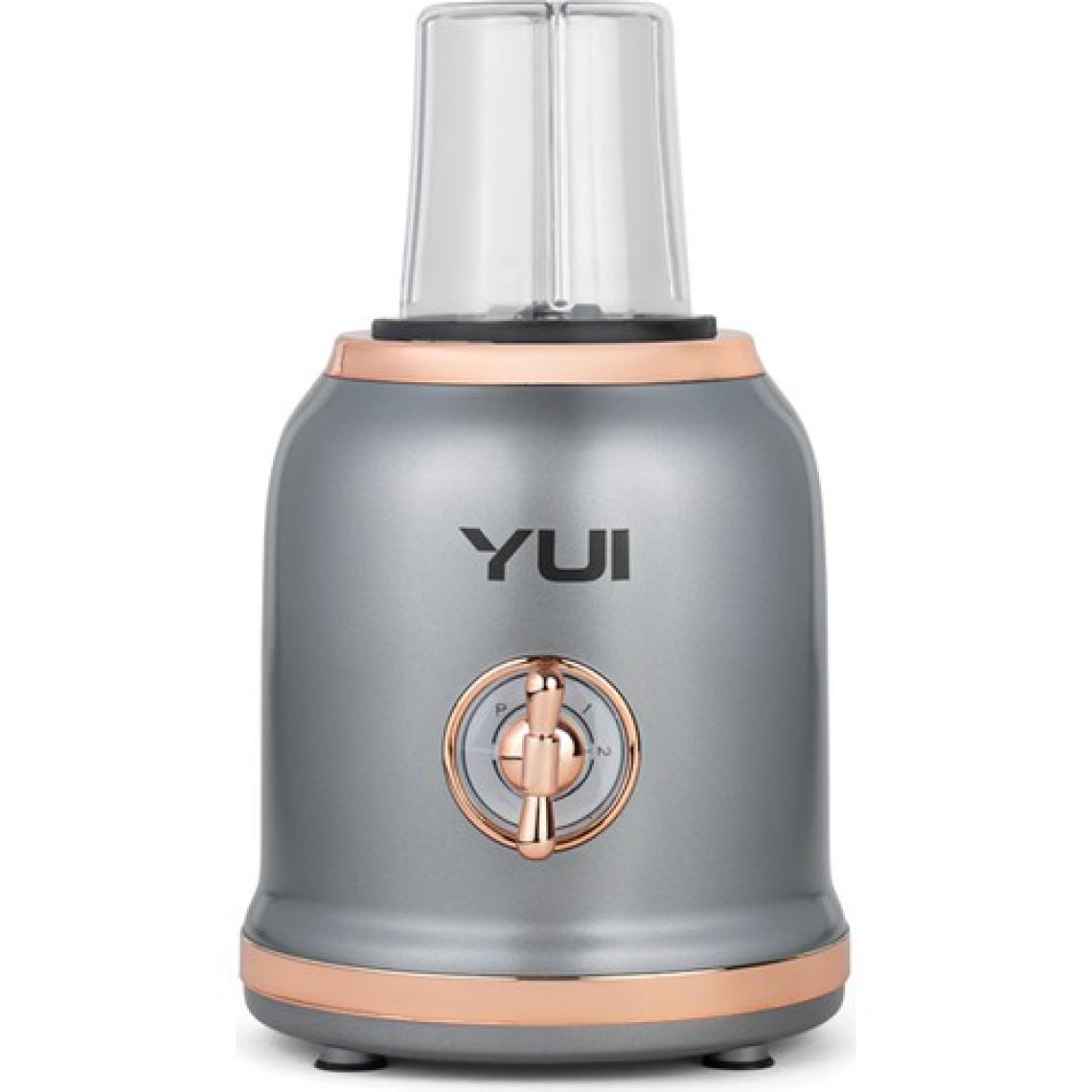 Yui M-18 3'ü 1 Arada Retro Gri 300 W Smoothie Blender Set